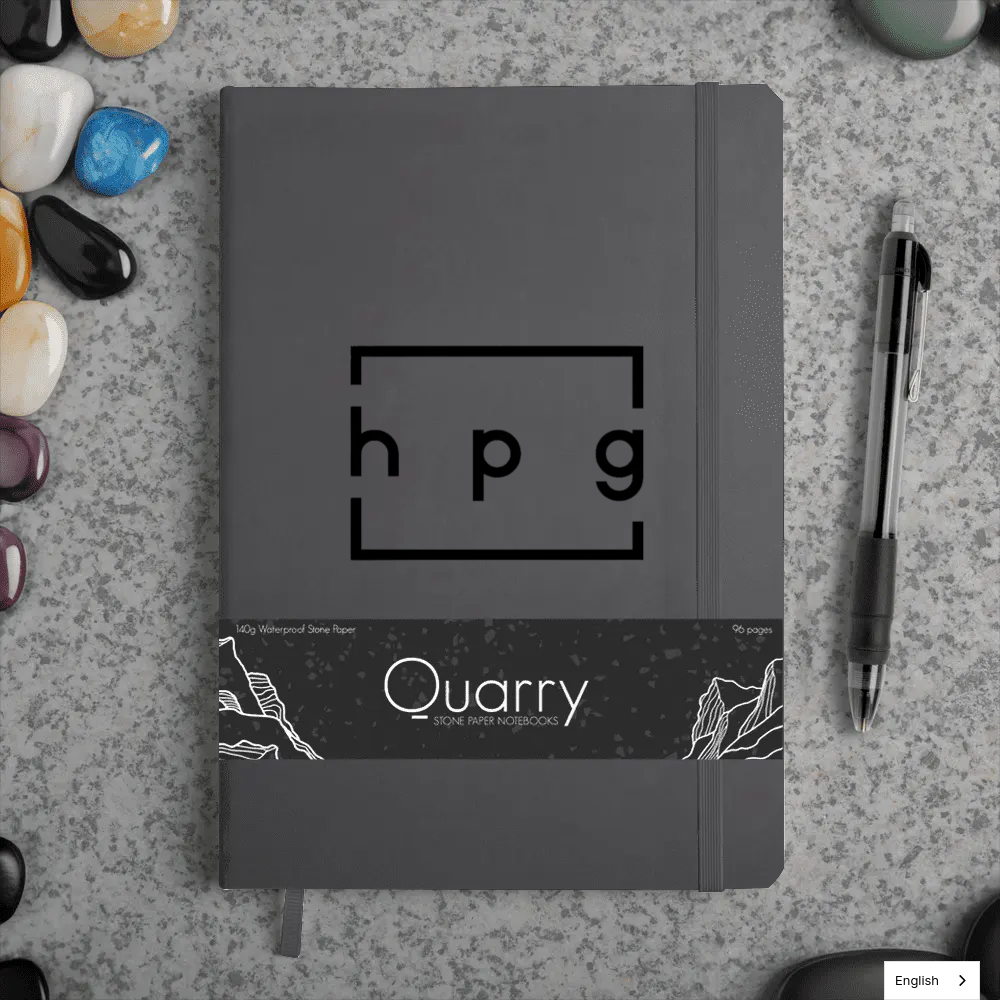 Quarry Stone Paper Notebook